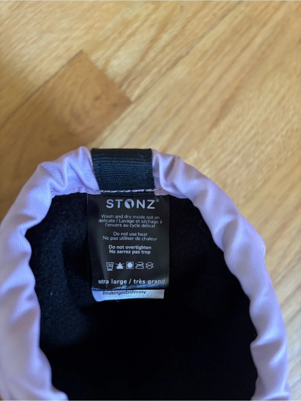 Stonz Pink Baby Waterproof Bootie COVERS (baby XL) - goes over other shoes